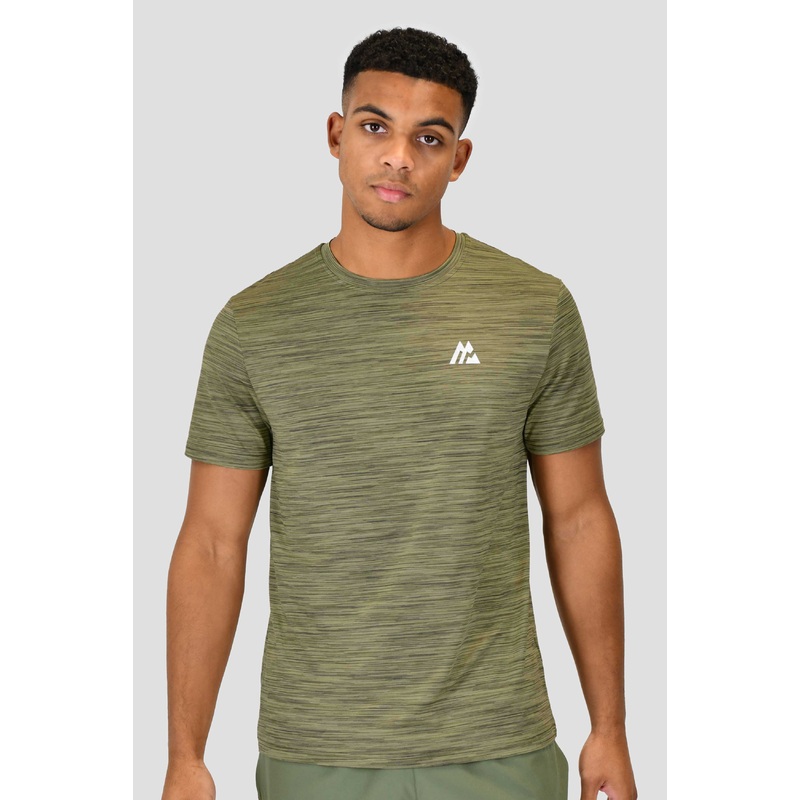 Trail T-Shirt – Khaki Green Multi