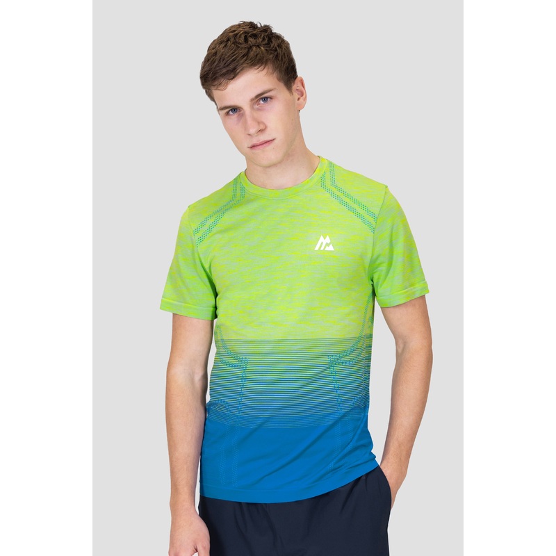 Vector Seamless T-Shirt – Yellow/Blue