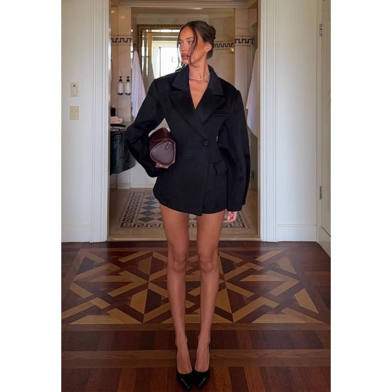 HEART SHAPED COAT – ONYX