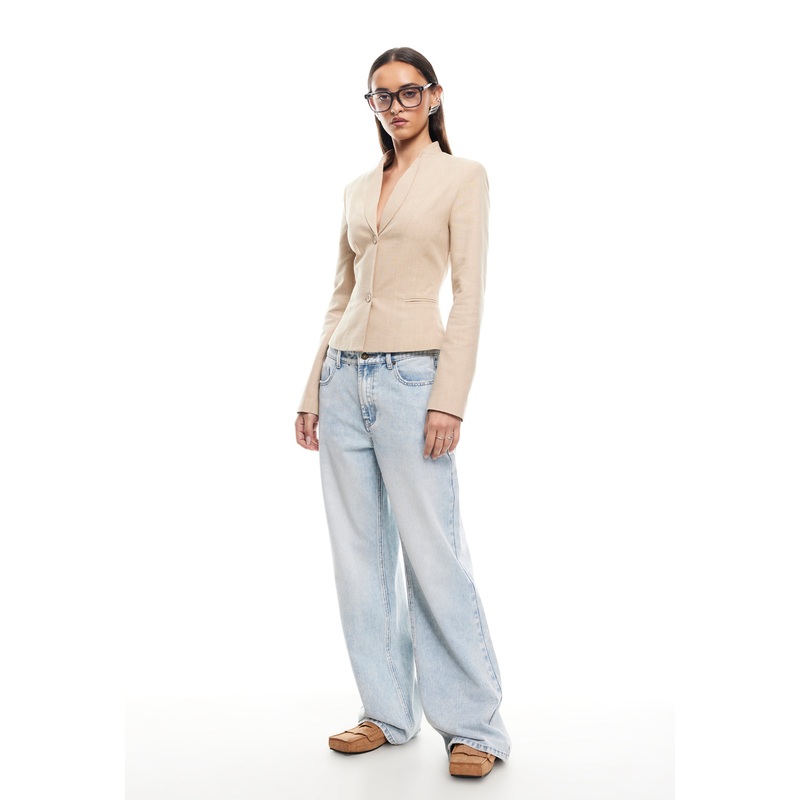 HEAVENLY BLAZER – DEEP WHEAT