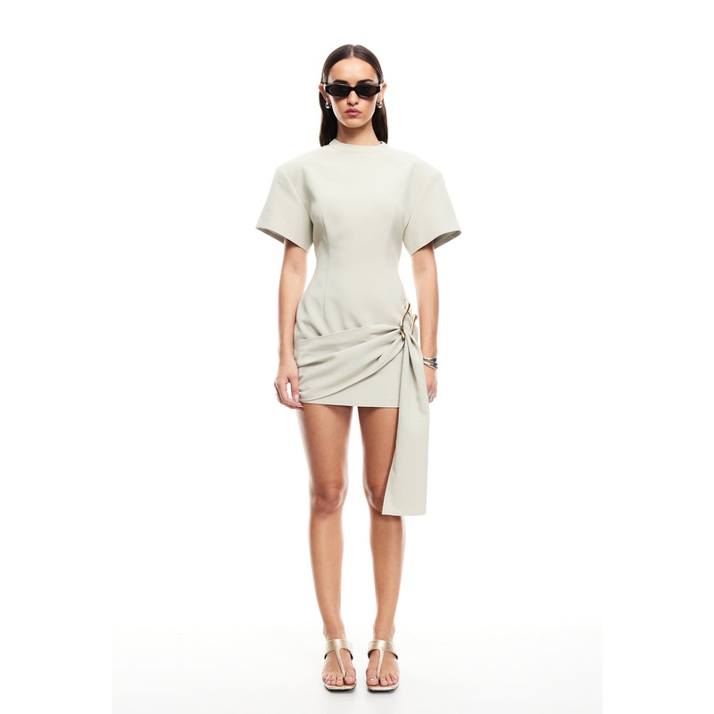 MARTINI MINI DRESS – MATCHA