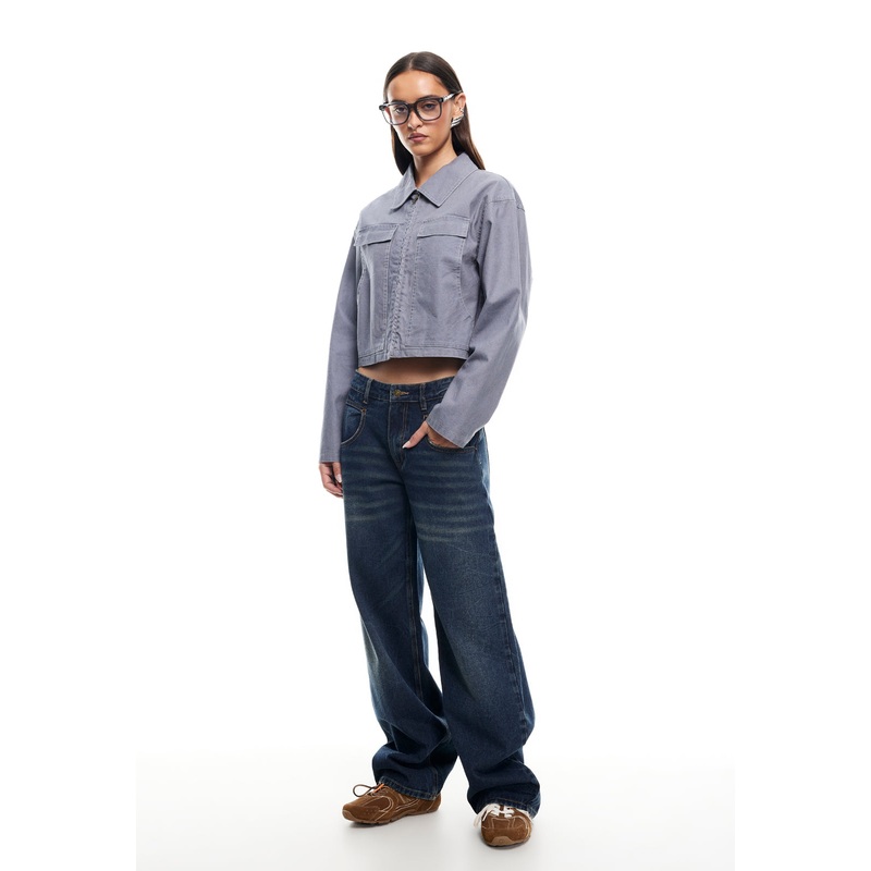 NAUTICA JACKET – WASHED BLUE