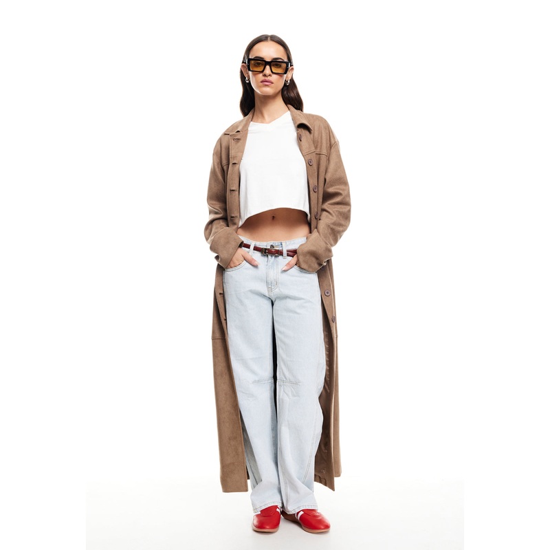 OASIS COAT – COFFEE