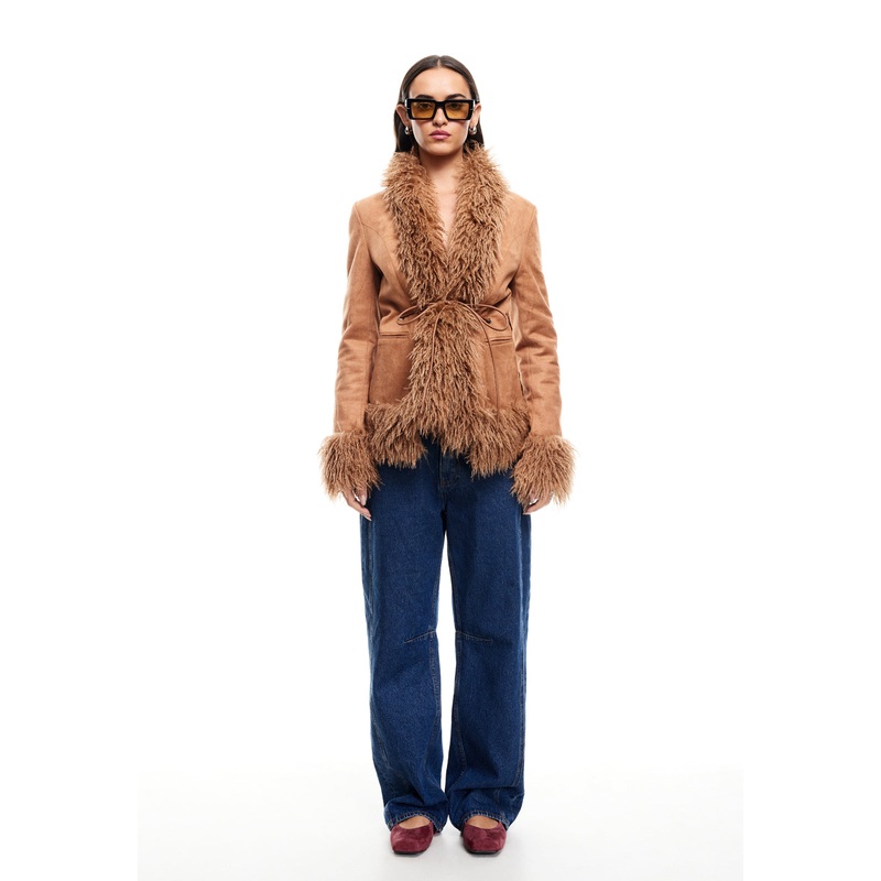 OUI OUI COAT – CAMEL