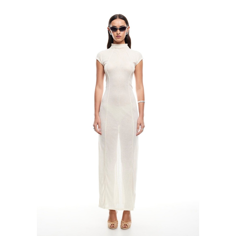 REDEFINED MAXI DRESS – CREAM