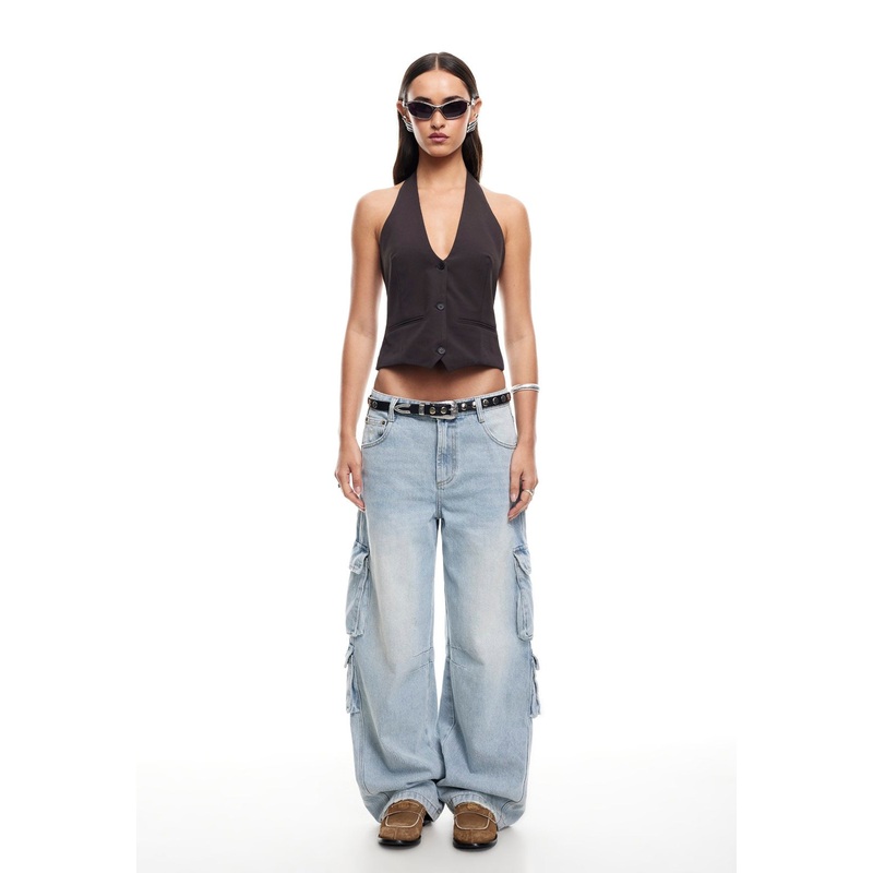 RENEWAL HALTER TOP – ONYX