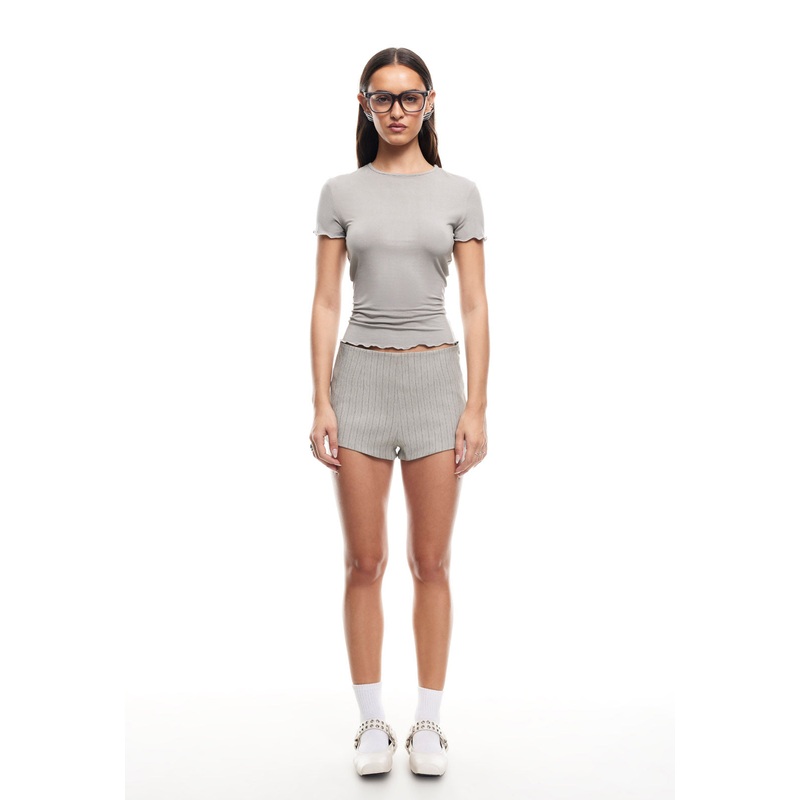 SAINT TIE TEE – GREY