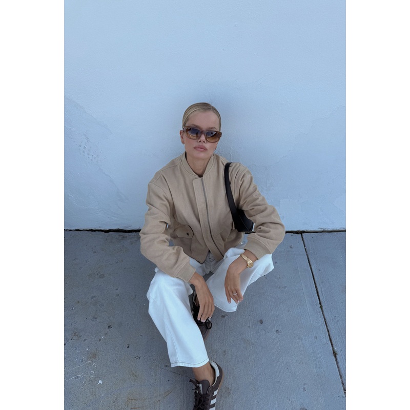 WORKER BOMBER  – LIGHT TAN