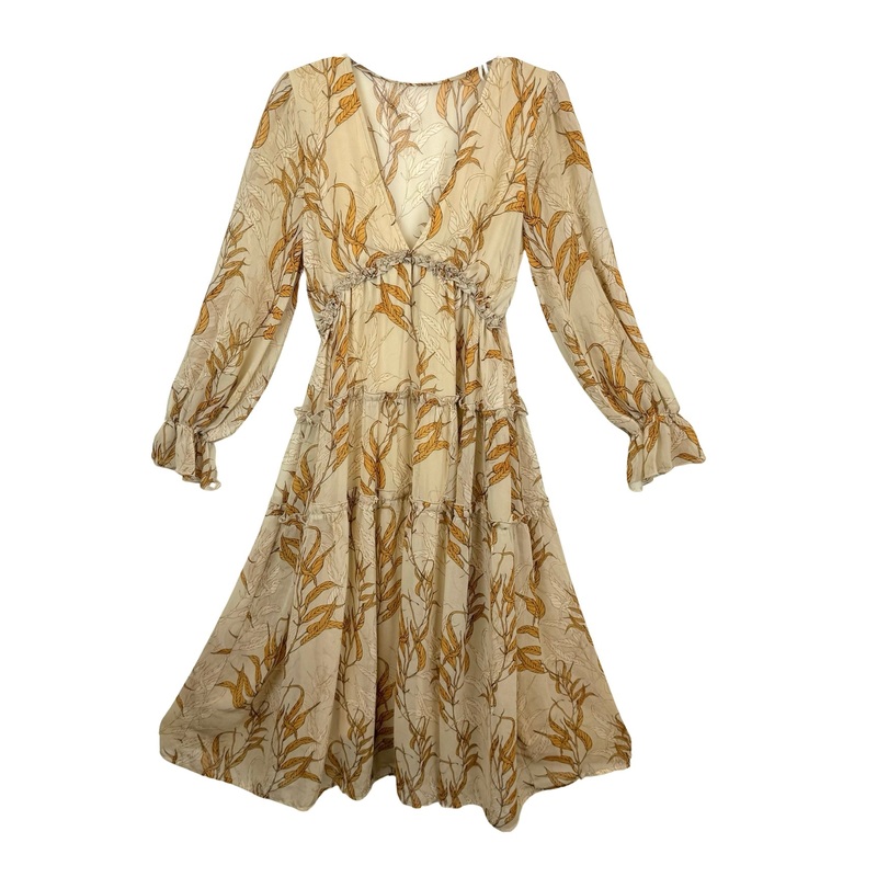 Bacio Flowy Floral Maxi Dress
