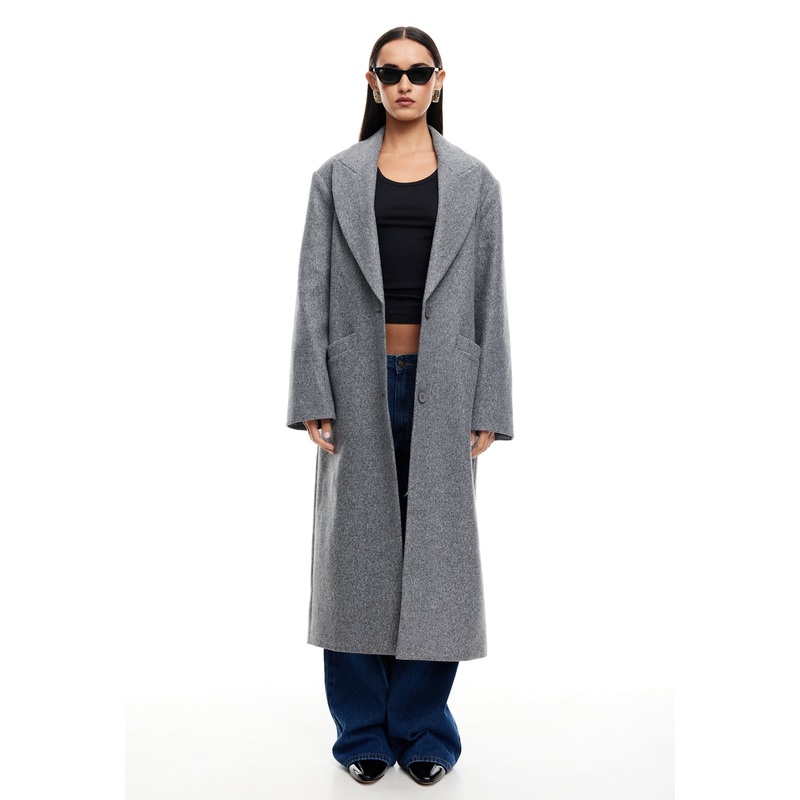 OLSEN COAT – SLATE