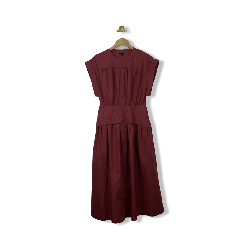 Area Stars Buttondown Midi Dress