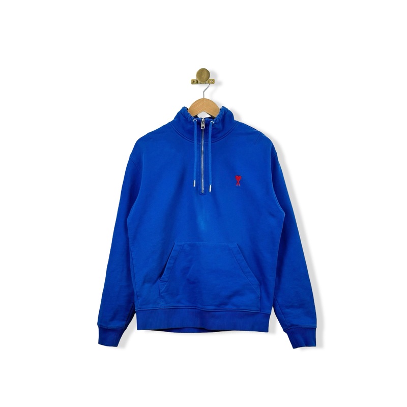 AMI Alexandre MATTIUSI Half Zip Sweater