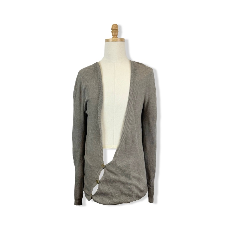Duckie Brown Button Hem Cardigan