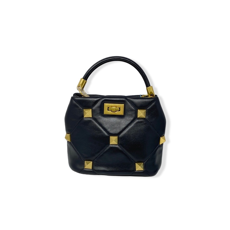 Tiffany & Fred Studded Quilted Leather Handbag