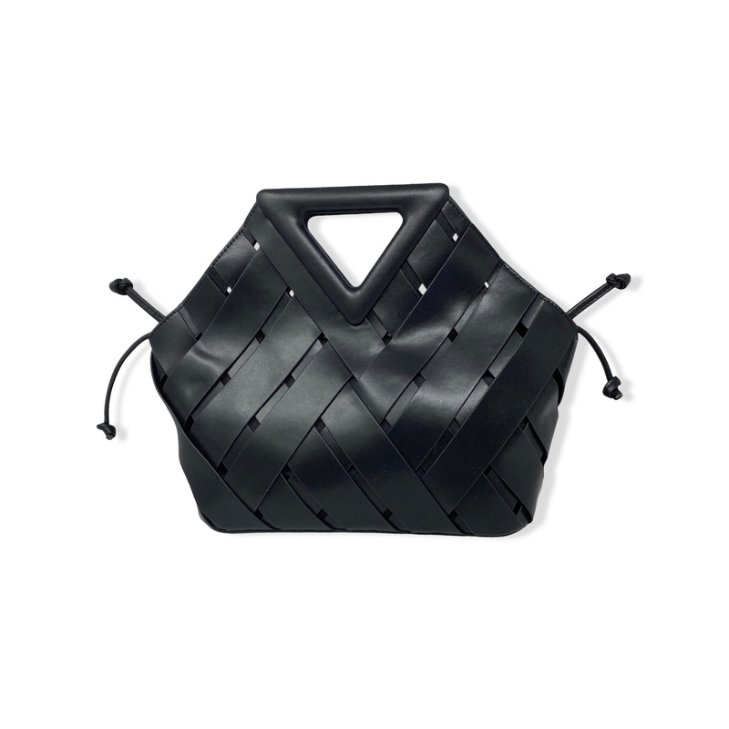 Tiffany & Fred Woven Handle Bag