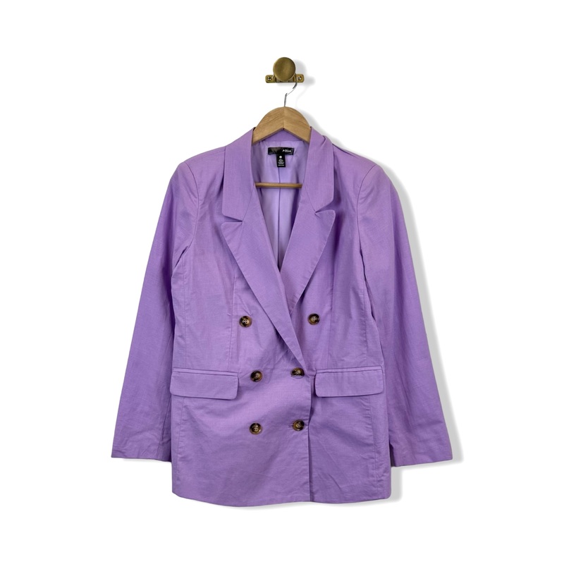 Aqua Double Breasted Blazer