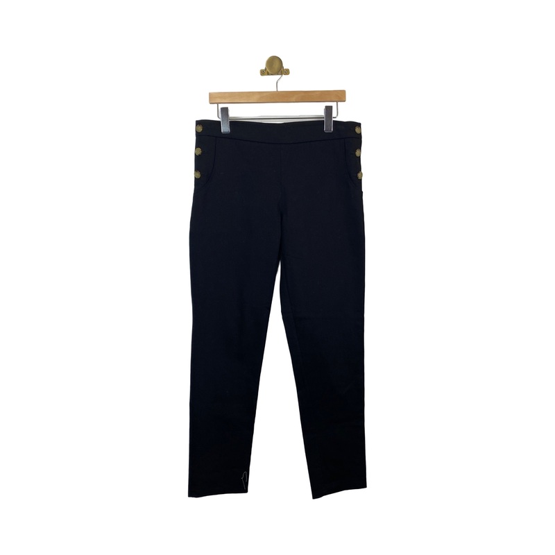 Loup Sailor Button Tapered Twill Pant