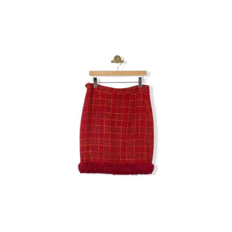 Luca Luca Wool Knit Skirt