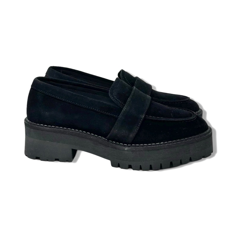 & Other Stories Suede Platform Loafers
