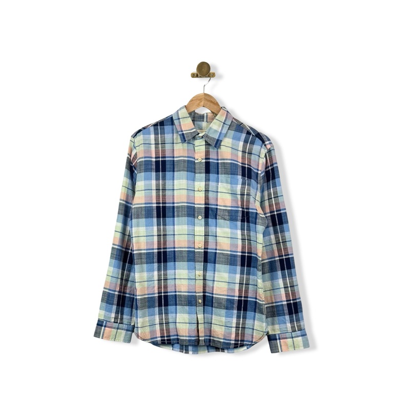 Surfside Supply Plaid Slub Button Down