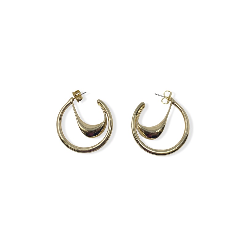 Swoosh Hoop Earrings