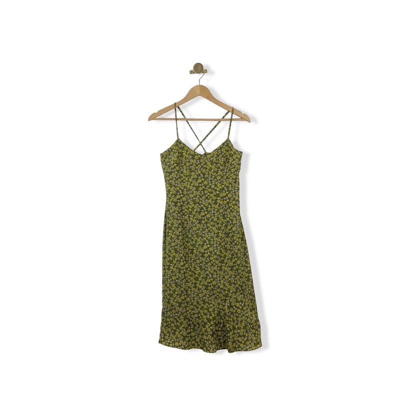 Vintage Express Floral Mini Dress