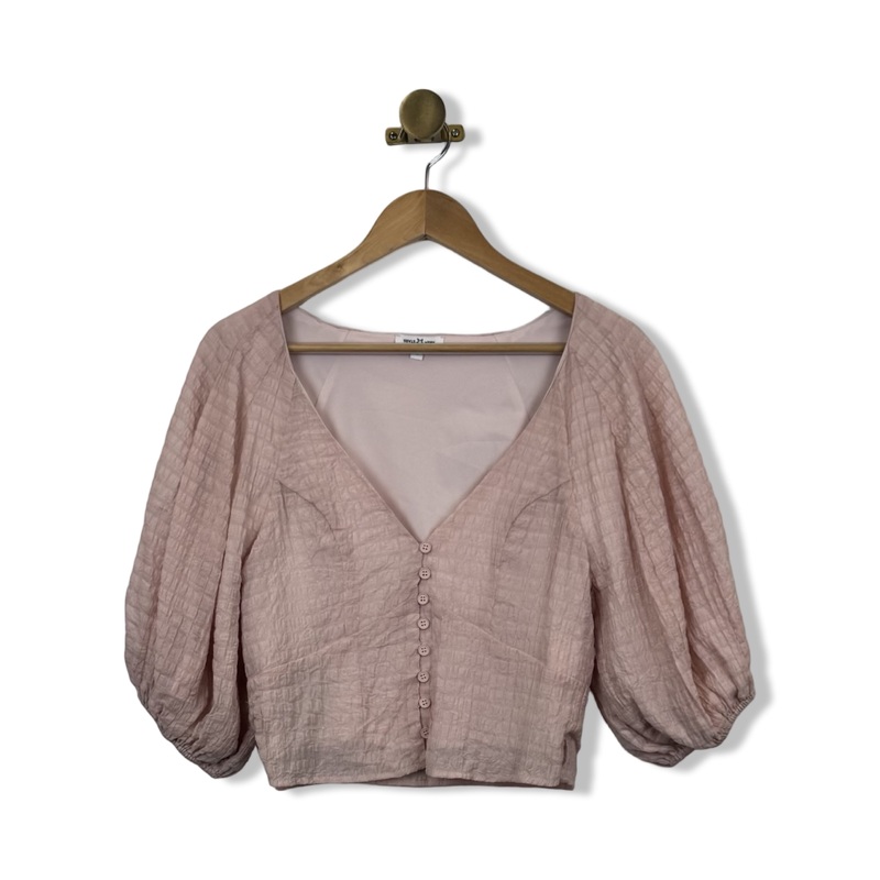 Area Stars Sear Sucker Blouse
