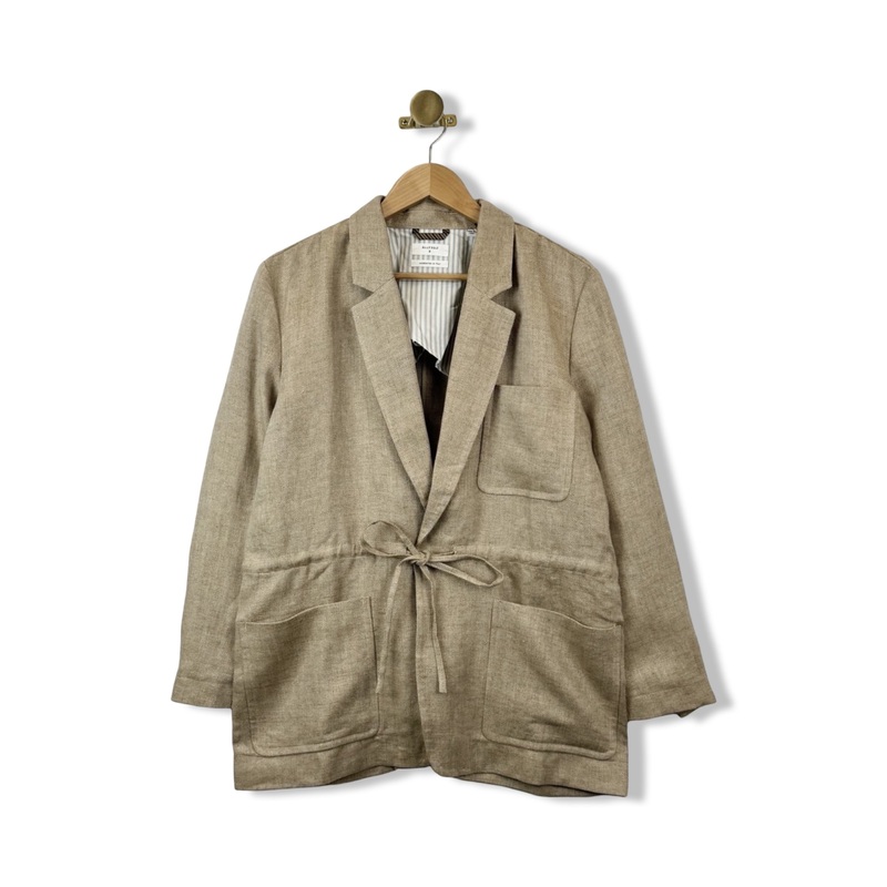 Billy Reid Drawstring Waist Jacket