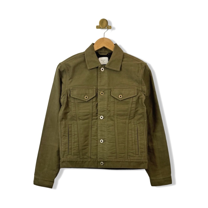 Billy Reid Moleskin Tupelo Trucker Jacket