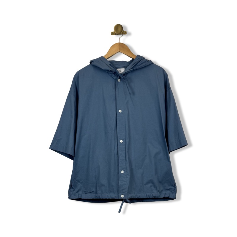 COS Hooded Drawstring Shirt