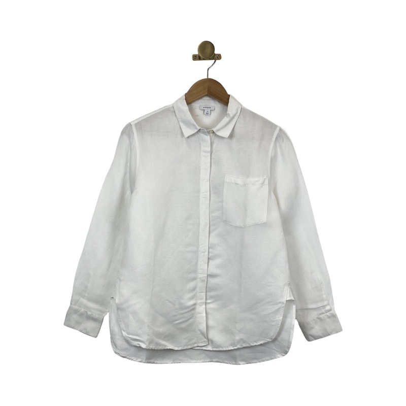 Cuyana Linen Blend Buttondown