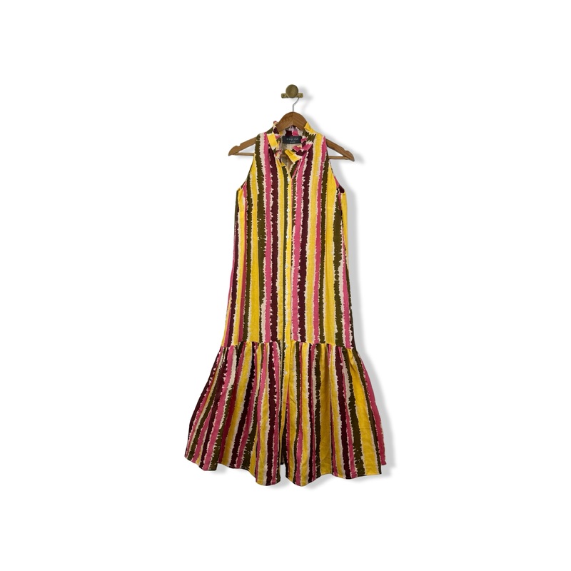 Exquise Striped Maxi Dress
