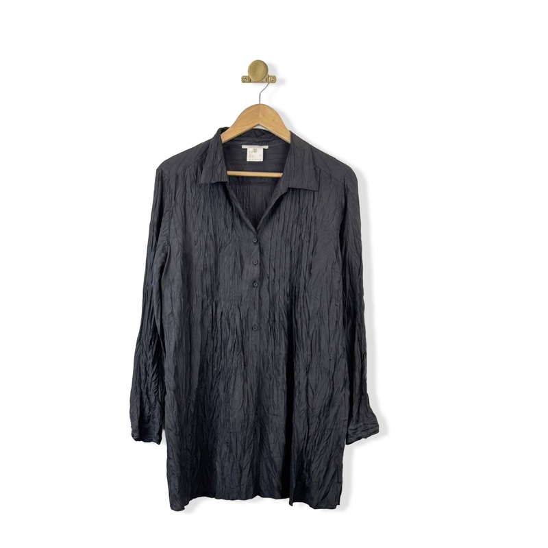Gerard Darel Crinkle Pleat Shirt