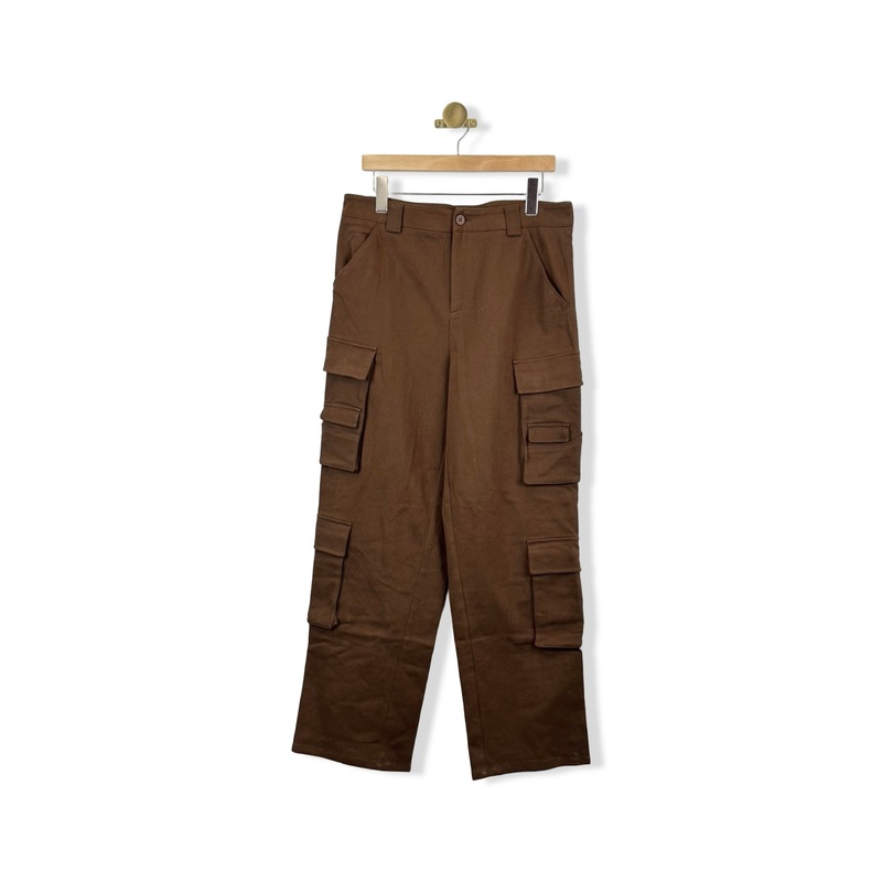 Guizio Cargo Wide Leg Pants