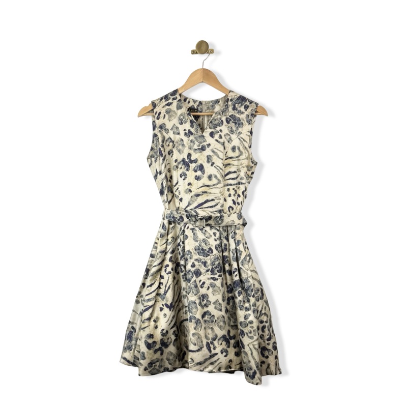 PAUW Animal Print Midi Dress