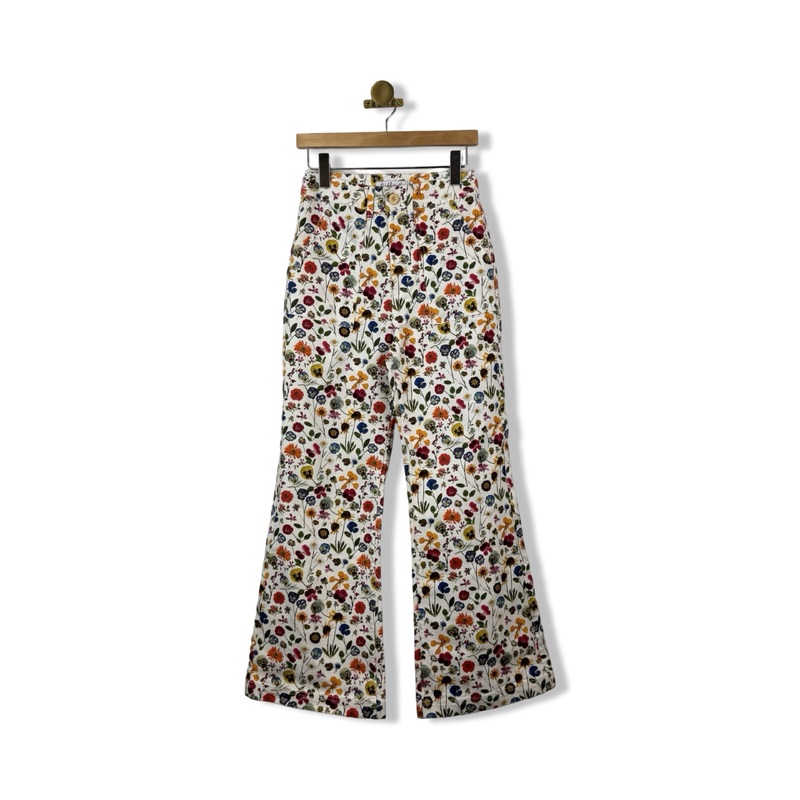 Rachel Antonoff Floral Mike Pant
