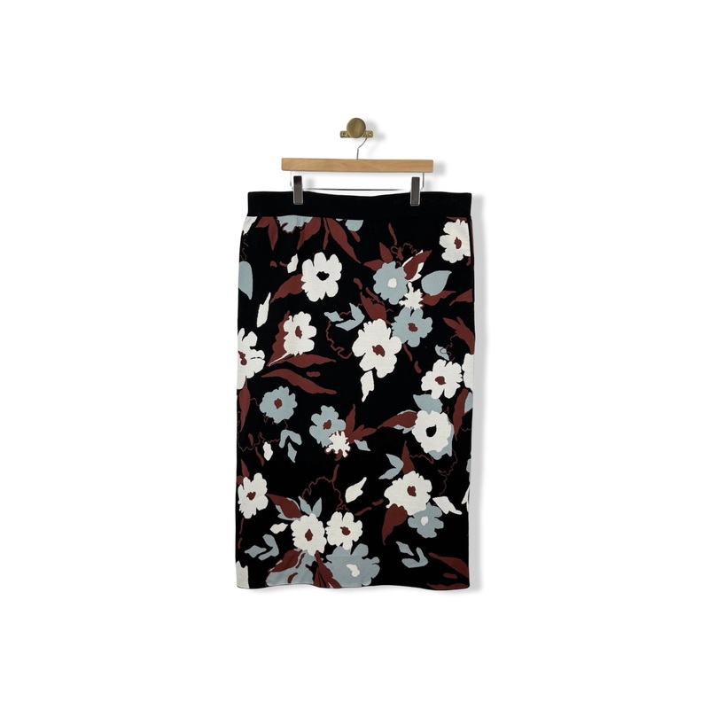 Tanya Taylor Floral Brooke Knit Skirt