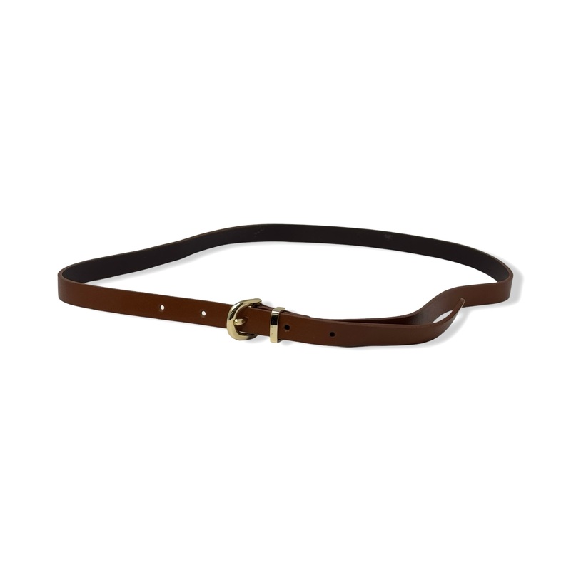 Thin Leather Belt