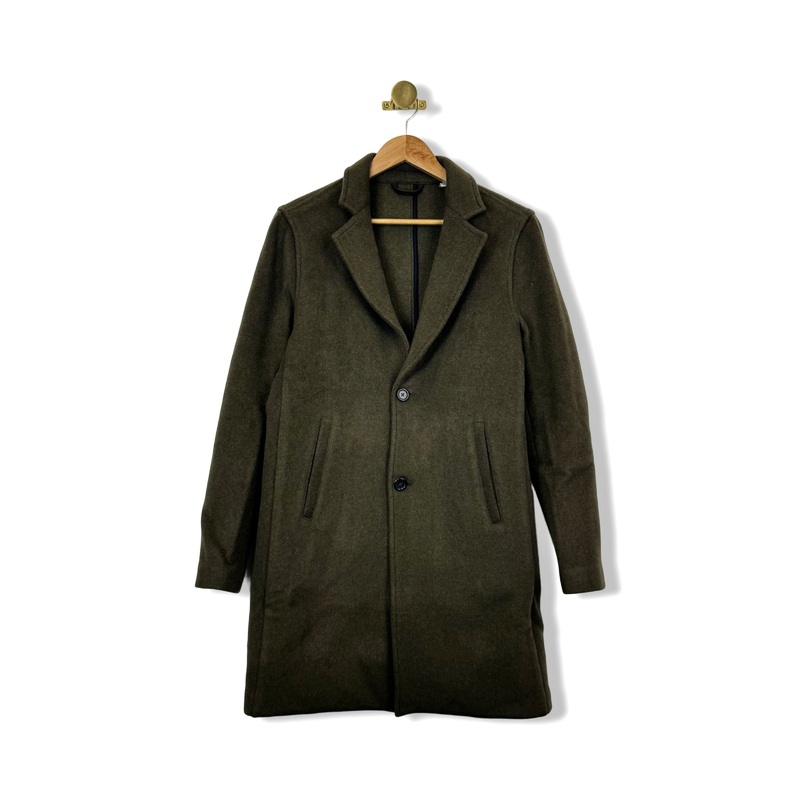 Billy Reid Boiled Wool Jordan Coat