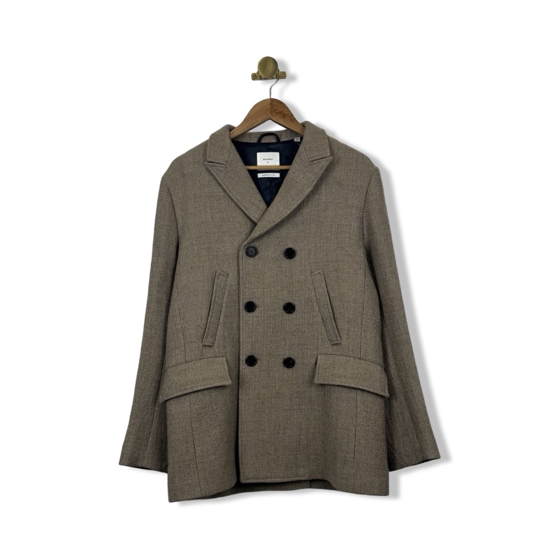 Billy Reid Luxury Bond Peacoat
