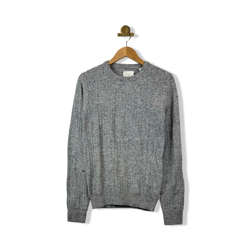 Billy Reid Marled Weave Crewneck Sweater