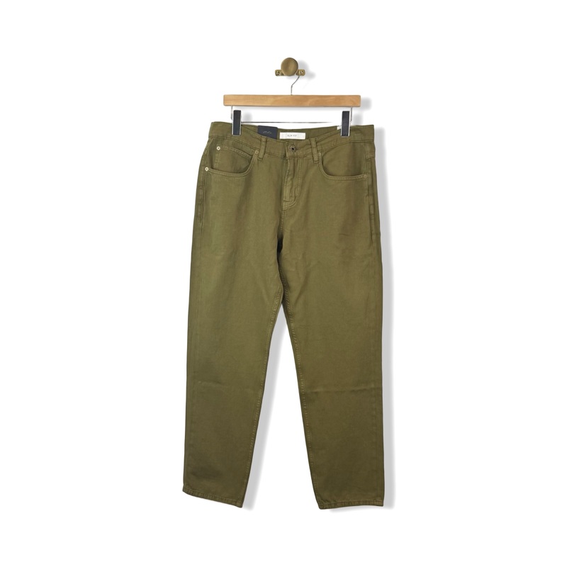 Billy Reid Moss Cotton Linen 5-Pocket Pant
