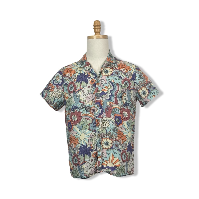 Marine Layer Patterned Button Up Shirt