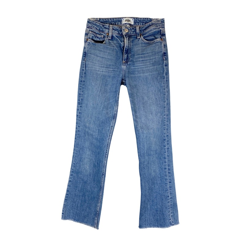 Paige Colette Raw Hem Jeans