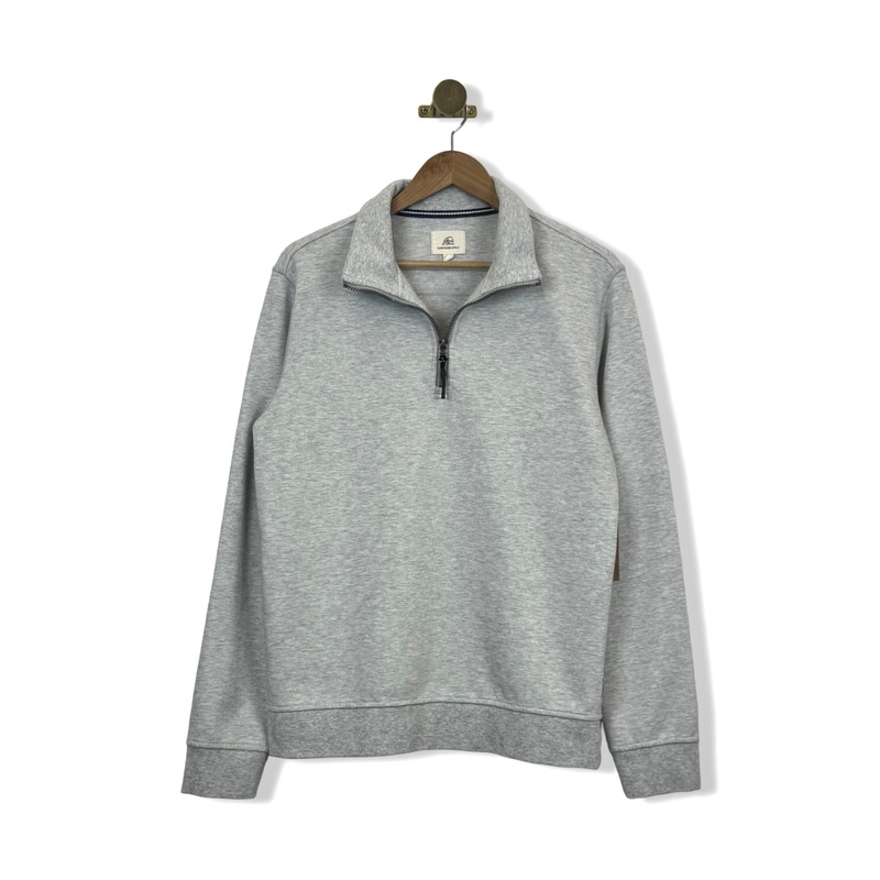 Surfside Supply Pique Bobby Mock Neck Pullover