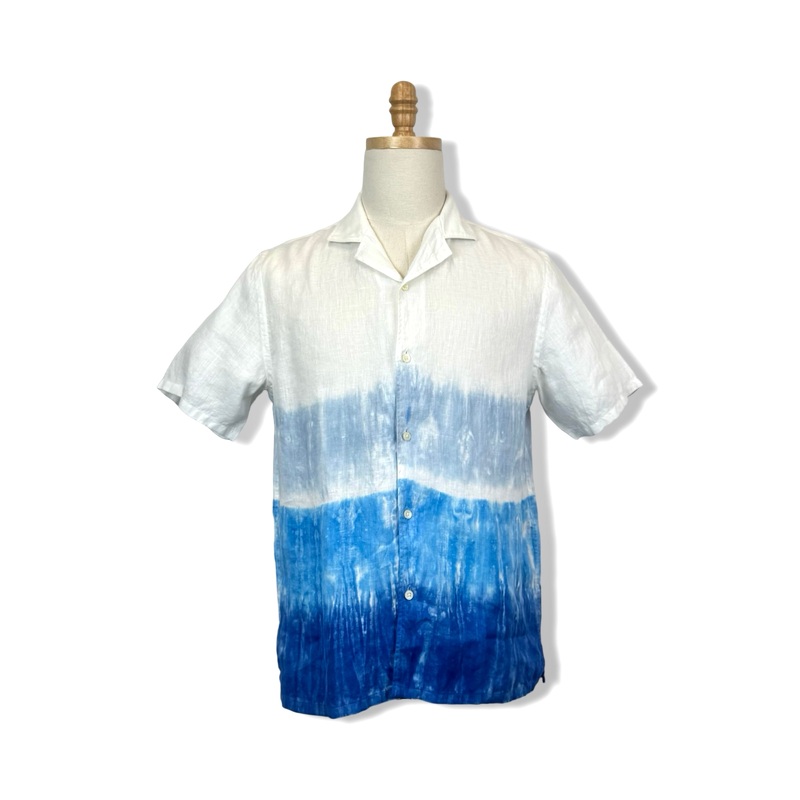 The Men’s Store at Bloomingdale’s Tie-Dye Linen Shirt