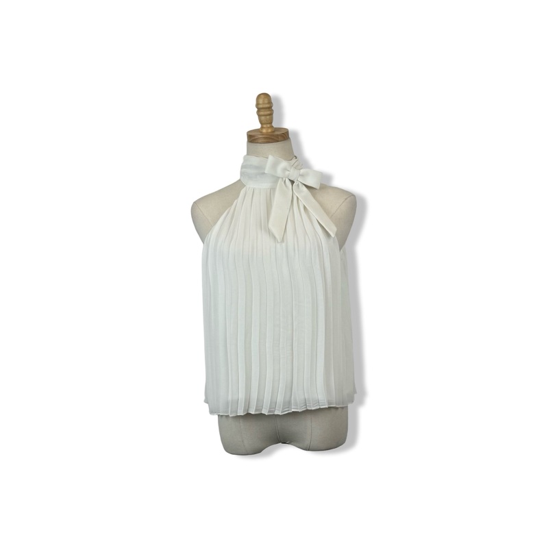 Area Stars Pleated Halter Tank