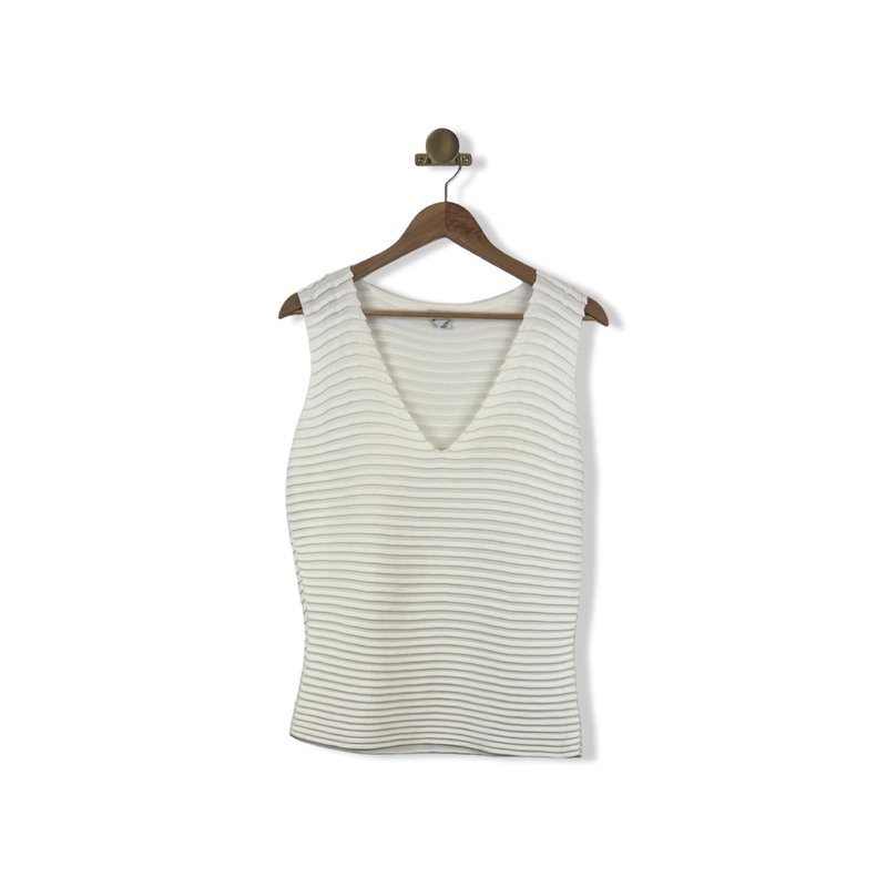 Armani Collezioni Textured Top
