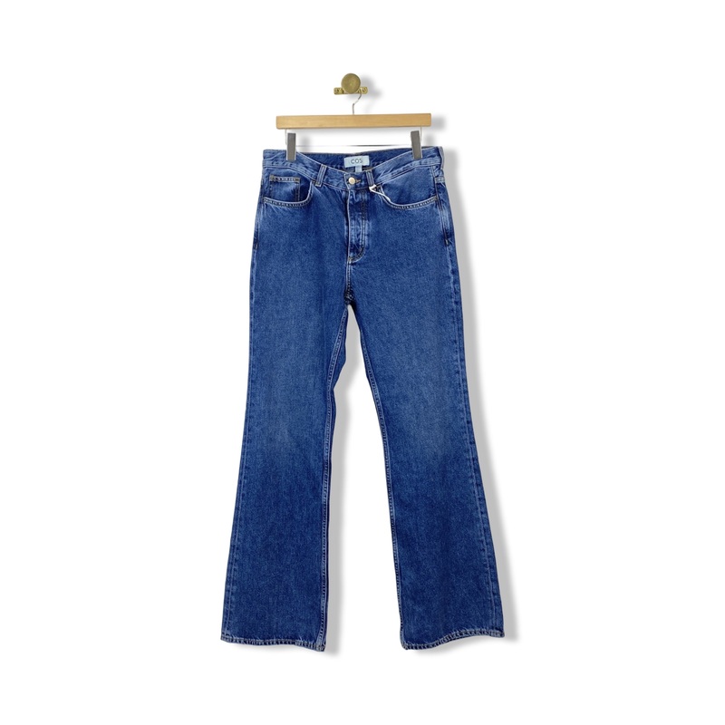 COS Button Fly Mid Rise Jeans