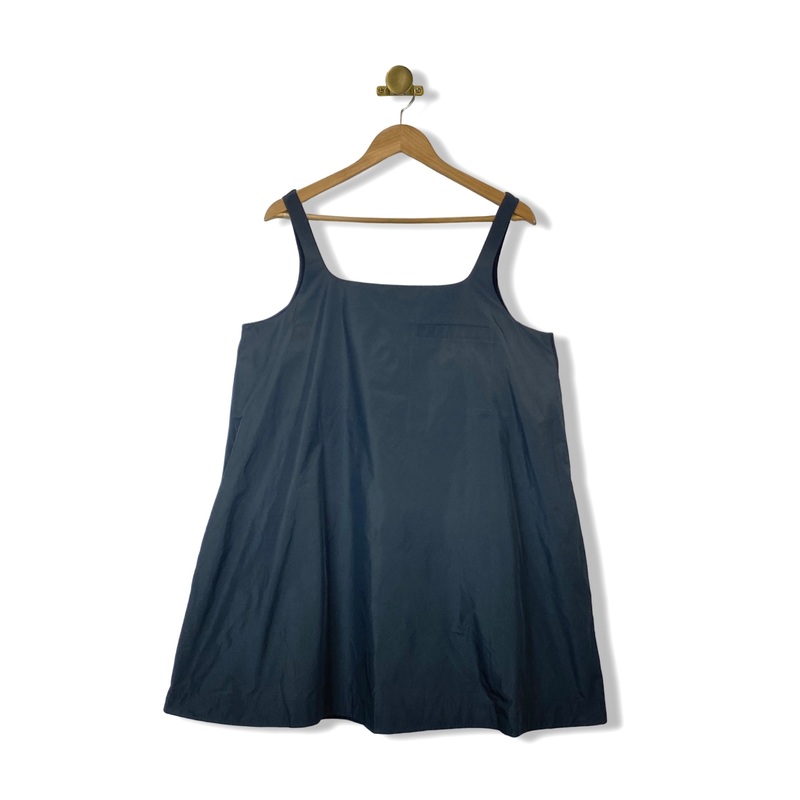 COS Contrast-Panel Mini Dress